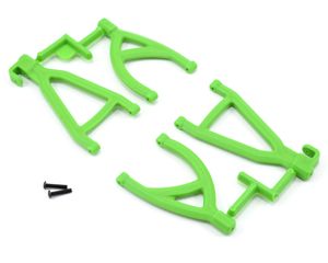 RPM Rear Upper & Lower A-arms voor oa. Traxxas 1/16 E-Revo/Summit - Groen