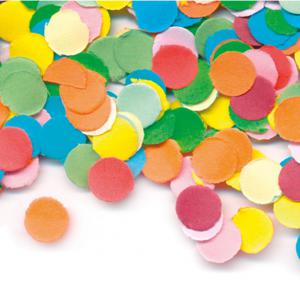 Luxe multicolor confetti - 1 kilo - Carnaval feest confetti - papier