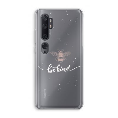 Be(e) kind: Xiaomi Mi Note 10 Transparant Hoesje