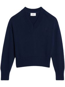 AMI Paris pull à col rond - Bleu