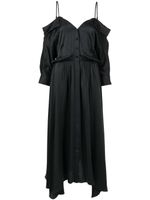 Simkhai robe Kiari à épaules dénudées - Noir