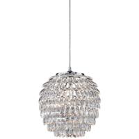 LED Hanglamp Rond Mat Chroom - E27 Aluminium Design