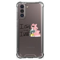 Samsung Galaxy S21 Stevig | Bumper Hoesje | i Can
