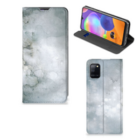 Bookcase Samsung Galaxy A31 Painting Grey - thumbnail