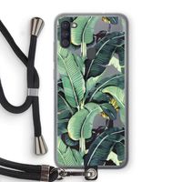 Bananenbladeren: Samsung Galaxy A11 Transparant Hoesje met koord Bananenbladeren: Samsung Galaxy A11 Transparant Hoesje met koord