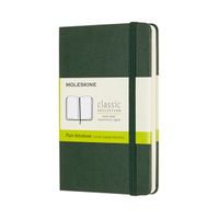 Notitieboek Moleskine pocket 90x140mm blanco hard cover myrtle green - thumbnail