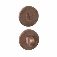 Intersteel WC-sluiting verdekt ø52x6mm - met stift 6-8mm - PVD brons