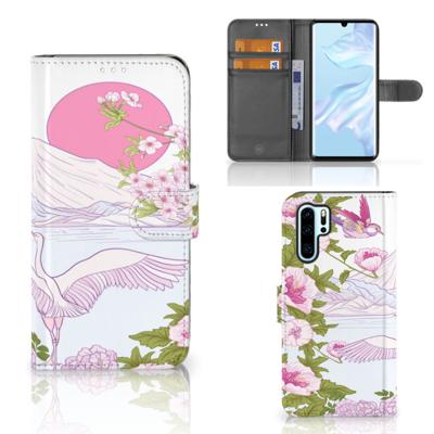 Huawei P30 Pro | Telefoonhoesje | Met pasjeshouder | Bird Standing