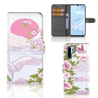 Huawei P30 Pro | Telefoonhoesje | Met pasjeshouder | Bird Standing