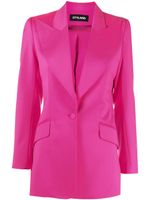 STYLAND blazer cintré à simple boutonnage - Rose