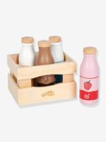 Kinderkrat met melkdranken FRESH - Hout small foot meerkleurig