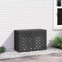 Airconditioner hoes Zwart 90 x 40 x 60 cm Staal