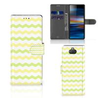 Sony Xperia 10 | Telefoon Hoesje | Waves Yellow