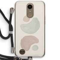 Geo #10: LG K10 (2017) Transparant Hoesje met koord