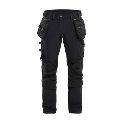 Blåkläder Werkbroek 4-weg stretch X1900 19981644 | Zwart | Maat C154 - 7330509657706