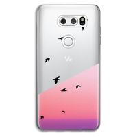 Fly away: LG V30 Transparant Hoesje