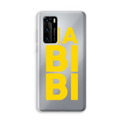 Habibi Majorelle : Huawei P40 Transparant Hoesje