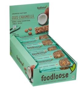 Foodloose Coco caramella verkoopdoos 24 x 35 gram bio