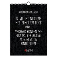 Darum Verjaardagskalender A4