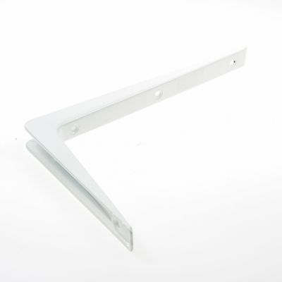 Plankdrager alu. wit 200x300