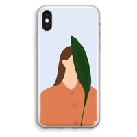 Leaf: iPhone X Transparant Hoesje