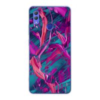 Pink Clouds: Honor Note 10 Transparant Hoesje