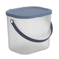 Rotho albula wasmiddelbox 6l horizon blauw/transparant