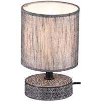 LED Tafellamp Mat Grijs Keramiek | E14 Fitting | Stijlvol & Duurzaam