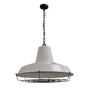 Masterlight Retro hanglampPrato XXL Industria 67 Grid wit met zwart - 2015-06-06-K-C
