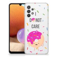 Samsung Galaxy A32 4G | A32 5G Enterprise Editie | Siliconen Case | Donut Roze