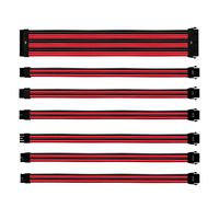 CoolerMaster Colored Extension Cable Kit - Red / Black