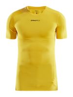Craft 1906855 Pro Control Compression Tee Unisex - Yellow - M - thumbnail