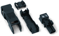 890-102  (50 Stück) - Connector plug-in installation 2x1,5mm² 890-102