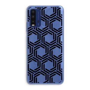 Geometrisch patroon: Xiaomi Redmi 9T Transparant Hoesje