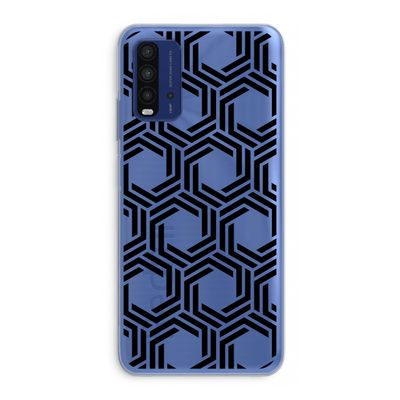 Geometrisch patroon: Xiaomi Redmi 9T Transparant Hoesje