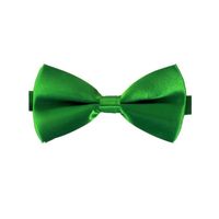 Groene verkleed vlinderstrikje 12 cm voor dames/heren