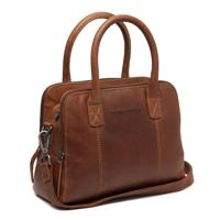 Chesterfield Handtas/Schoudertas Ezra Cognac