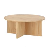 Esschert Design plantentafeltje - van bamboe hout - afmeting: D25 cm x H11 cm - verhoger