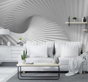 3d golven fotobehang