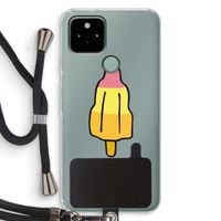 Raketijsje: Pixel 5 Transparant Hoesje met koord