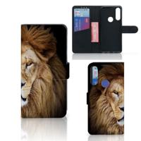 Alcatel 1S 2020 | Telefoonhoesje | Met pasjeshouder | Leeuw