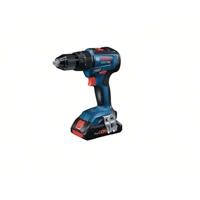 Trapano a Percussione BOSCH PROFESSIONAL GSB 18V-55 + 2 batterie 2,0Ah + caricabatterie GAL 18V-40