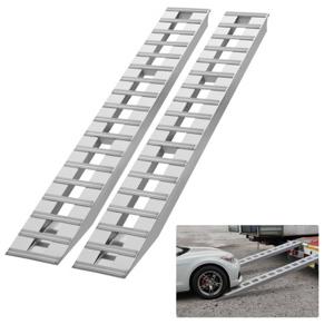 VEVOR auto-oprijplaat aluminium oprijplaten laadbrug 4535,9kg 2745x380mm 2 stuks.