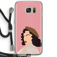 Confidence: Samsung Galaxy S7 Transparant Hoesje met koord