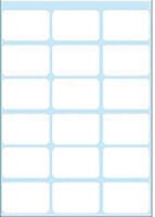 HERMA Multi-purpose labels 17x26mm white 126 pcs. etiket - thumbnail