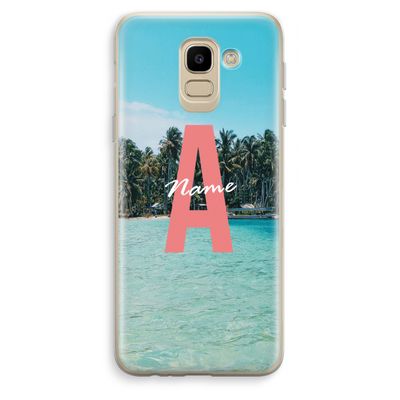 Pacific Dream: Samsung Galaxy J6 (2018) Transparant Hoesje