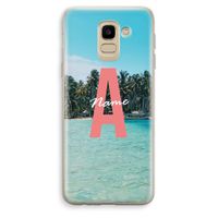 Pacific Dream: Samsung Galaxy J6 (2018) Transparant Hoesje