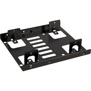 DeLOCK Wisselframe 3,5" > 2x 2,5" inbouwframe