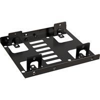 DeLOCK Wisselframe 3,5" > 2x 2,5" inbouwframe DeLOCK Wisselframe 3,5" > 2x 2,5" inbouwframe