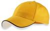 Atlantis AT602 Pilot Piping Sandwich Cap - Yellow/Navy/White - One Size